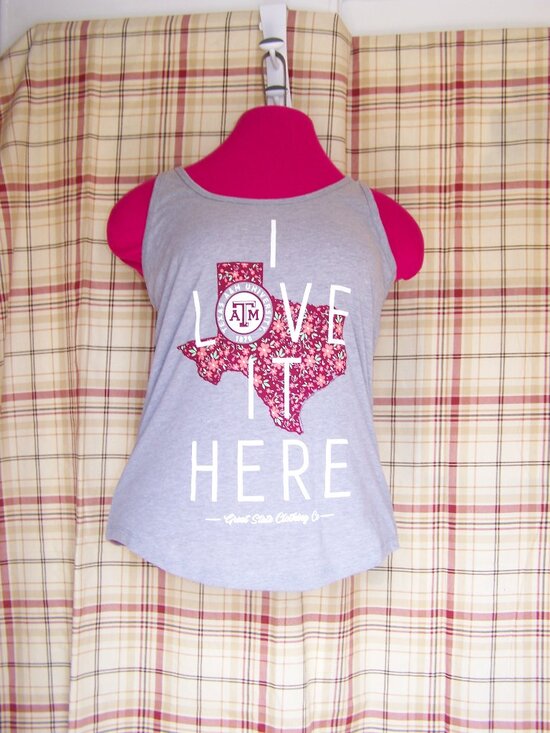 Great State Clothing Co. Tops - Great State Clothing Co. NWT Texas A&M Tank Sz S